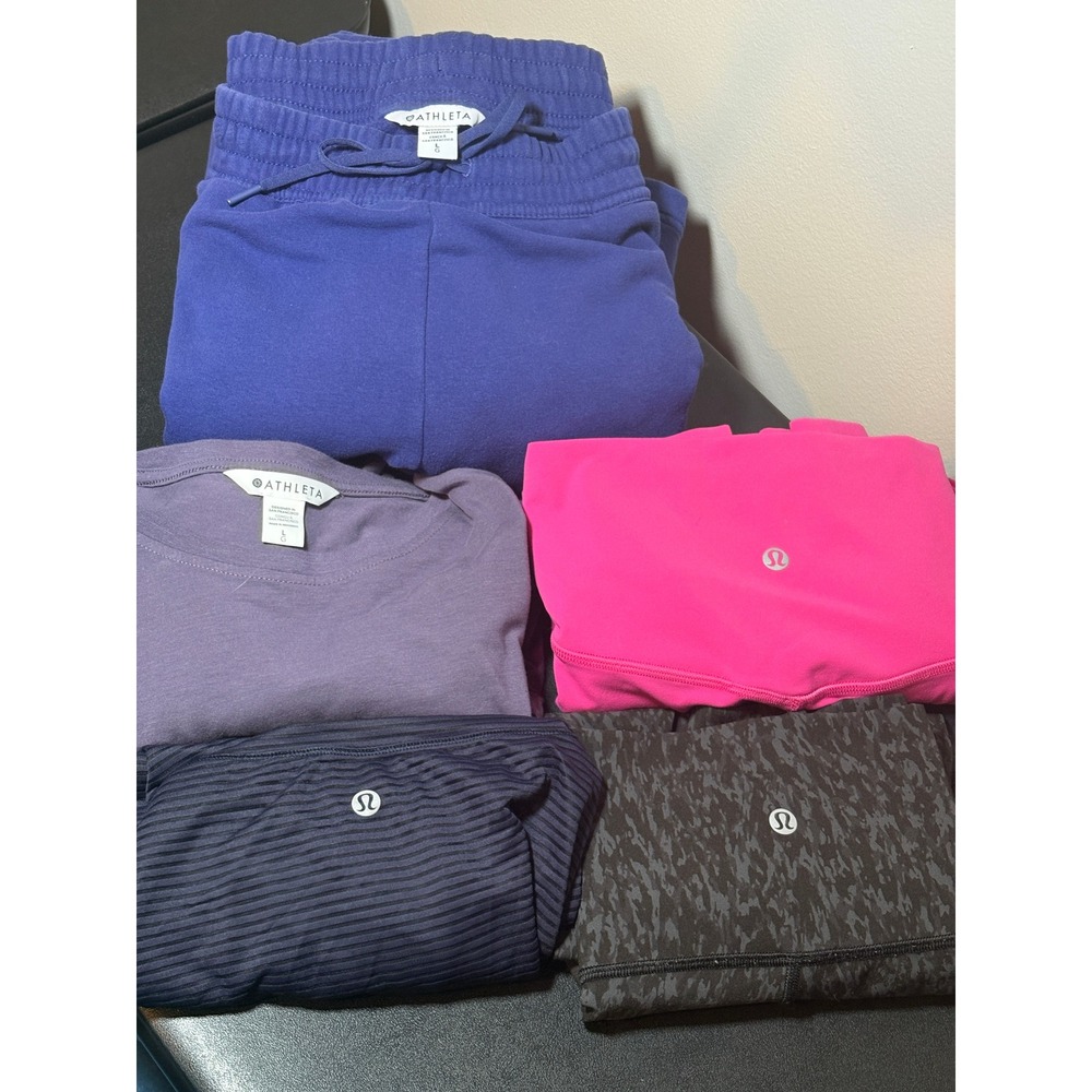 Lululemon Athleta Activewear Bundle Reseller Box Size 10 / Large 5 Piece Active